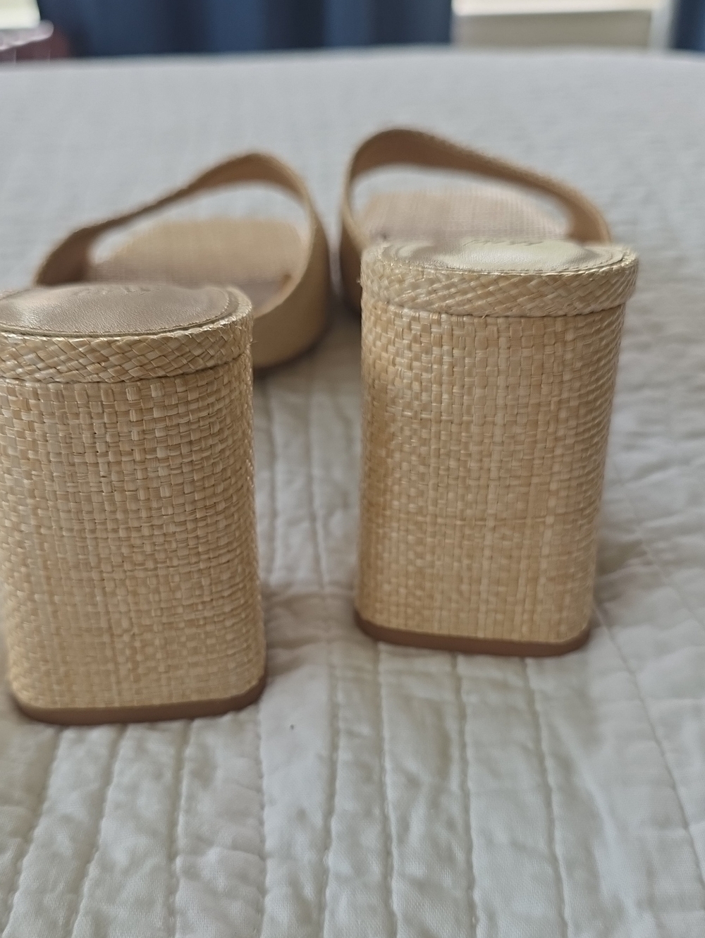 Straw Sandals Size 38 - Picture 3 of 12